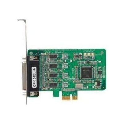 Moxa CP-104EL-A-DB25M - Serielle PCI Express x1-Karte mit 4 RS-232-Anschlüssen, Kontrollerkarte Moxa CP-104EL-A-DB25M - Serielle PCI Express x1-Karte mit 4 RS-232-Anschlüssen, Kontrollerkarte