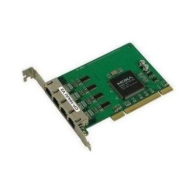 Moxa CP-104JU - Serielle Universal-PCI-Karte mit 4 RS-232-Anschlüssen und RJ45-Anschlüssen, Kontrollerkarte Moxa CP-104JU - Serielle Universal-PCI-Karte mit 4 RS-232-Anschlüssen und RJ45-Anschlüssen, Kontrollerkarte
