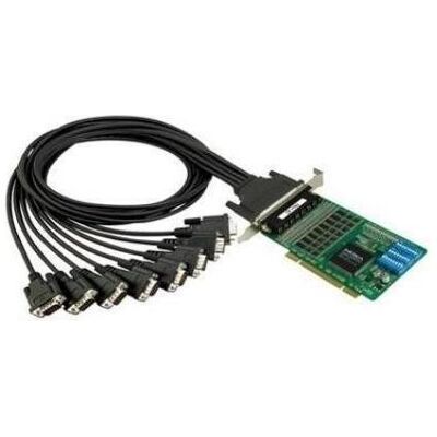 Moxa CP-118U - Serielle Universal-PCI-Karte mit 8 Anschlüssen RS-232422485, Betriebstemperatur 0 bis 55 °, Kontrollerkarte Moxa CP-118U - Serielle Universal-PCI-Karte mit 8 Anschlüssen RS-232422485, Betriebstemperatur 0 bis 55 °, Kontrollerkarte