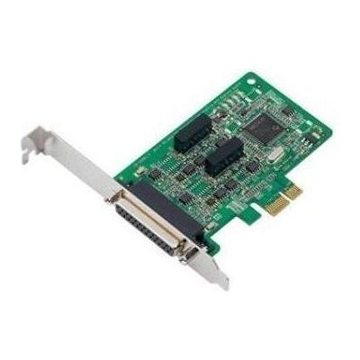 Moxa CP-132EL-I-DB9M - Serielle PCI Express x1-Karte mit 2 RS-422485-Anschlüssen und optischer Isolierung, Kontrollerkarte Moxa CP-132EL-I-DB9M - Serielle PCI Express x1-Karte mit 2 RS-422485-Anschlüssen und optischer Isolierung, Kontrollerkarte