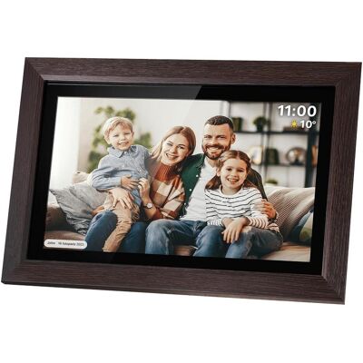 Kruger&Matz 15,6-Zoll IPS Touch Wi-Fi Digitale Bilderrahmen - Kastanienbraun Kruger&Matz 15,6-Zoll IPS Touch Wi-Fi Digitale Bilderrahmen - Kastanienbraun
