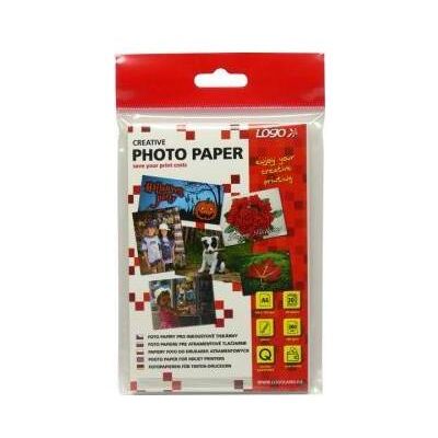 Logo Fotopapier für A6-Drucker (16720) (260 g/m², A6, 20 Stk.), Fotopapier, Weiss Logo Fotopapier für A6-Drucker (16720) (260 g/m², A6, 20 Stk.), Fotopapier, Weiss