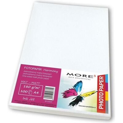 Armor OWA FotopapÃr 100 list,/m2,matt,1str,Ink Jet (170 g/m², 100 Stk.), Fotopapier, Weiss Armor OWA FotopapÃr 100 list,/m2,matt,1str,Ink Jet (170 g/m², 100 Stk.), Fotopapier, Weiss