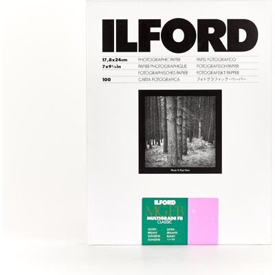 Ilford Ilford Photo Multigrade FB Classic Variable Contrast Glänzendes Papier 18x24cm Ilford Ilford Photo Multigrade FB Classic Variable Contrast Glänzendes Papier 18x24cm