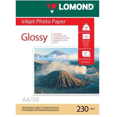 Lomond Photo Inkjet Paper Glossy 230 g/m2 10x15, 500 sheets (230 g/m², 10x15, A4, 500 Stk.), Fotopapier, Weiss Lomond Photo Inkjet Paper Glossy 230 g/m2 10x15, 500 sheets (230 g/m², 10x15, A4, 500 Stk.), Fotopapier, Weiss