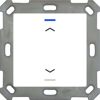 MDT BE-TAL5501.A1 Taster Light 55 1fach RGB-W Reinweiss glänzend Jalousie (BE-TAL5501.A1), Schalter + Taster, Weiss