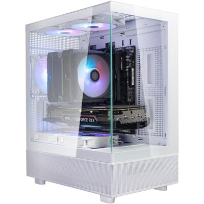 Lucid Micro-ATX PC-Gehäuse mit 270° Blick - Computer Gehäuse Lucid Micro-ATX PC-Gehäuse mit 270° Blick - Computer Gehäuse