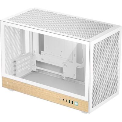 DeepCool Mini CH260 WOOD WH (mATX, Mini-ITX), PC Gehäuse, Weiss DeepCool Mini CH260 WOOD WH (mATX, Mini-ITX), PC Gehäuse, Weiss