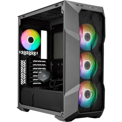 Cooler Master TD500 MAX (ATX, mATX, Mini-ITX), PC Gehäuse, Schwarz Cooler Master TD500 MAX (ATX, mATX, Mini-ITX), PC Gehäuse, Schwarz