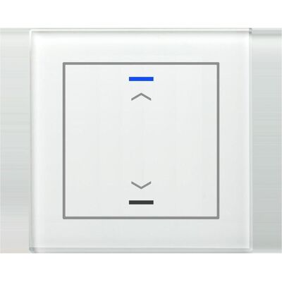 MDT Glastaster, Schalter + Taster, Weiss MDT Glastaster, Schalter + Taster, Weiss