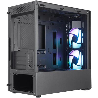 Cooler Master MasterBox MB311L ARGB (mATX, Mini-ITX), PC Gehäuse, Schwarz Cooler Master MasterBox MB311L ARGB (mATX, Mini-ITX), PC Gehäuse, Schwarz