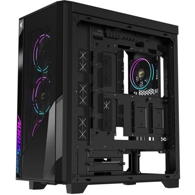 Gigabyte Aorus C500 Glass (ATX, Mini-ITX), PC Gehäuse, Schwarz Gigabyte Aorus C500 Glass (ATX, Mini-ITX), PC Gehäuse, Schwarz