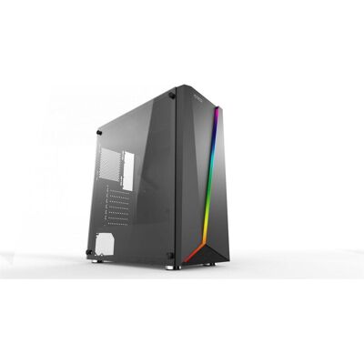 AIO Lumina Gamer Tempered Glas schwarz (ATX), PC Gehäuse, Schwarz AIO Lumina Gamer Tempered Glas schwarz (ATX), PC Gehäuse, Schwarz