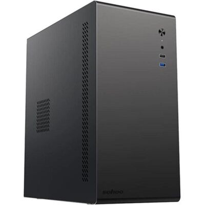 Approx ATX Semi-Tower Gehäuse! APPC-403F Schwarz (ITX, mATX), PC Gehäuse, Schwarz Approx ATX Semi-Tower Gehäuse! APPC-403F Schwarz (ITX, mATX), PC Gehäuse, Schwarz