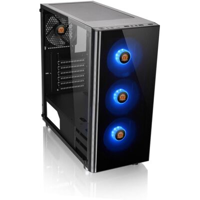 Thermaltake V200 TG (ATX), PC Gehäuse, Schwarz Thermaltake V200 TG (ATX), PC Gehäuse, Schwarz