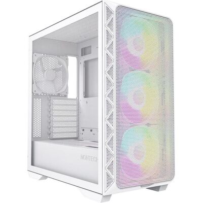 Montech AIR 903 MAX W (ATX, mATX, Mini-ATX), PC Gehäuse, Weiss Montech AIR 903 MAX W (ATX, mATX, Mini-ATX), PC Gehäuse, Weiss