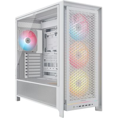 Corsair FRAME 5000D RS ARGB (ATX, E-ATX, mATX, Mini-ITX), PC Gehäuse, Weiss Corsair FRAME 5000D RS ARGB (ATX, E-ATX, mATX, Mini-ITX), PC Gehäuse, Weiss