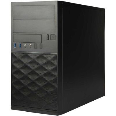 In-Win Micro ATX Gehäuse EFS052 schwarz 2x USB (mATX), PC Gehäuse, Schwarz In-Win Micro ATX Gehäuse EFS052 schwarz 2x USB (mATX), PC Gehäuse, Schwarz