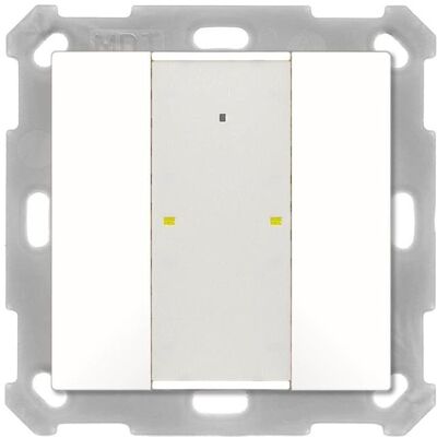 MDT BE-TA55P2.G2, Schalter + Taster, Weiss MDT BE-TA55P2.G2, Schalter + Taster, Weiss