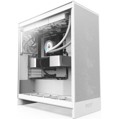 NZXT H7 Flow All white abimé (ATX), PC Gehäuse, Weiss NZXT H7 Flow All white abimé (ATX), PC Gehäuse, Weiss