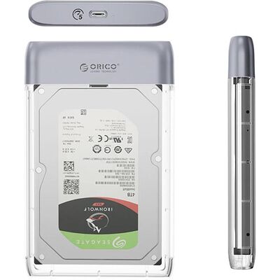 Orico TX25C3 (2.5"), Festplattengehäuse, Transparent Orico TX25C3 (2.5"), Festplattengehäuse, Transparent