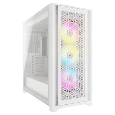 Corsair 5000D RGB AIRFLOW True White abîmé (ATX), PC Gehäuse, Weiss Corsair 5000D RGB AIRFLOW True White abîmé (ATX), PC Gehäuse, Weiss