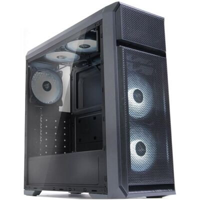 Zalman N5 OF Schwarzes ATX Midi Tower Gehäuse - Unterstützt mATX, Mini-ITX Zalman N5 OF Schwarzes ATX Midi Tower Gehäuse - Unterstützt mATX, Mini-ITX