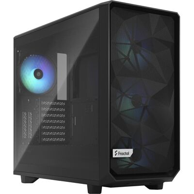 Fractal Meshify 2 RGB (ATX, E-ATX, mATX, Mini-ITX), PC Gehäuse, Schwarz Fractal Meshify 2 RGB (ATX, E-ATX, mATX, Mini-ITX), PC Gehäuse, Schwarz