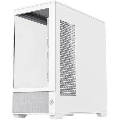 GameMax Boitier Moyen Tour ATX Vista 2 ARGB avec panneaux vitrés (Blanc) (mATX, Mini-ITX), PC Gehäuse, Weiss GameMax Boitier Moyen Tour ATX Vista 2 ARGB avec panneaux vitrés (Blanc) (mATX, Mini-ITX), PC Gehäuse, Weiss