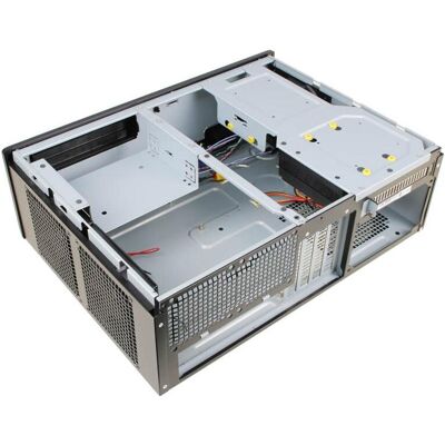 Silverstone SST-GD05B Grandia (mATX, Mini-ITX), PC Gehäuse, Schwarz Silverstone SST-GD05B Grandia (mATX, Mini-ITX), PC Gehäuse, Schwarz