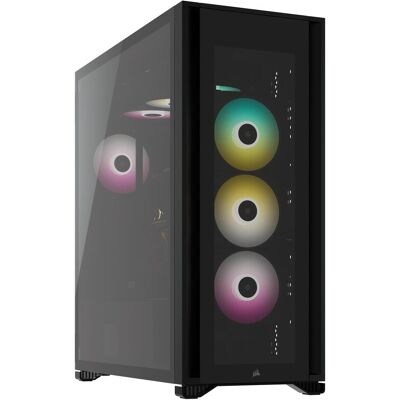 Corsair iCUE 7000X RGB TG (ATX), PC Gehäuse, Schwarz Corsair iCUE 7000X RGB TG (ATX), PC Gehäuse, Schwarz