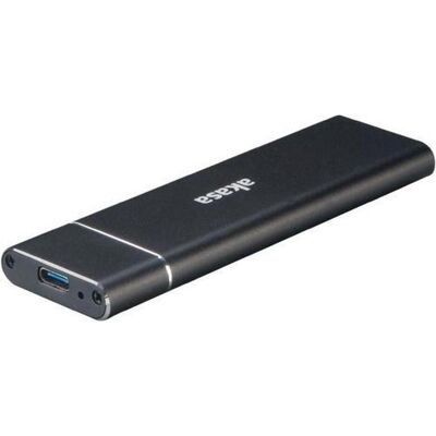 Akasa AK-ENU3M2-02 Speicherlaufwerksgehäuse M.2 SSD enclosure Schwarz (M.2), Festplattengehäuse, Schwarz Akasa AK-ENU3M2-02 Speicherlaufwerksgehäuse M.2 SSD enclosure Schwarz (M.2), Festplattengehäuse, Schwarz