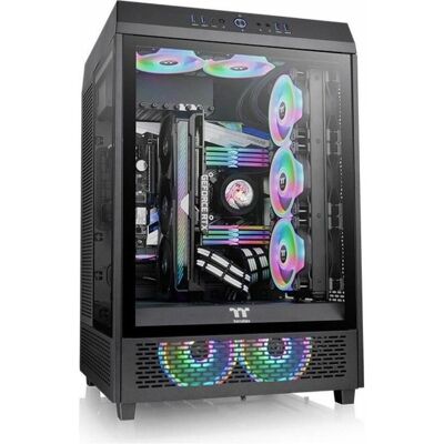 Thermaltake The Tower 500 (ATX, mATX, Mini-ITX), PC Gehäuse, Schwarz Thermaltake The Tower 500 (ATX, mATX, Mini-ITX), PC Gehäuse, Schwarz