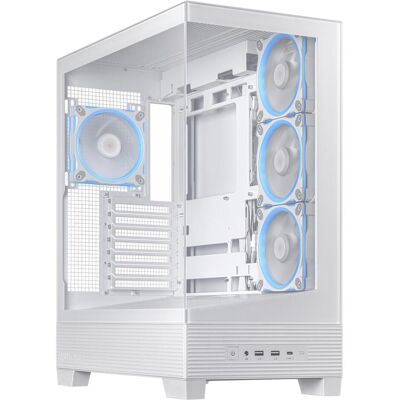 Asus A31 Plus Tg Argb White (ATX, mATX, Mini-ITX), PC Gehäuse, Weiss, Mehrfarbig Asus A31 Plus Tg Argb White (ATX, mATX, Mini-ITX), PC Gehäuse, Weiss, Mehrfarbig