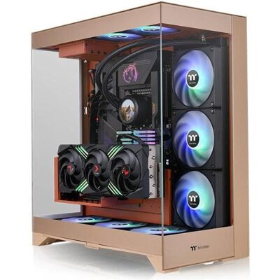 Thermaltake CTE E550 TG (ATX, E-ATX, mATX, Mini-ITX), PC Gehäuse, Braun Thermaltake CTE E550 TG (ATX, E-ATX, mATX, Mini-ITX), PC Gehäuse, Braun