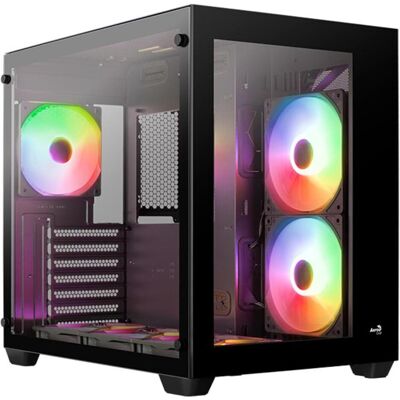 Aerocool Dryft (ATX, mATX, Mini-ITX), PC Gehäuse, Mehrfarbig, Schwarz Aerocool Dryft (ATX, mATX, Mini-ITX), PC Gehäuse, Mehrfarbig, Schwarz