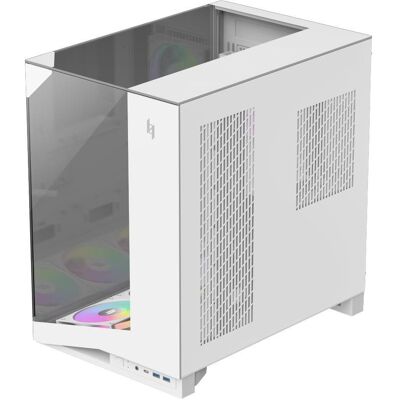 GameMax Case NEX C56 VC WH ATX, PC Gehäuse Zubehör GameMax Case NEX C56 VC WH ATX, PC Gehäuse Zubehör