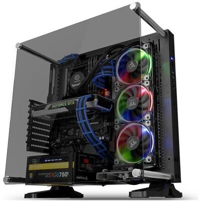 Thermaltake Core P3 TG (ATX, mATX, Mini-ITX), PC Gehäuse, Schwarz Thermaltake Core P3 TG (ATX, mATX, Mini-ITX), PC Gehäuse, Schwarz