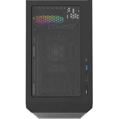 Montech X2 Plus - Black (ATX, mATX, Mini-ITX), PC Gehäuse, Schwarz Montech X2 Plus - Black (ATX, mATX, Mini-ITX), PC Gehäuse, Schwarz