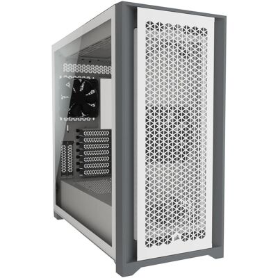 Corsair 5000D AIRFLOW TG (ATX, mATX, Mini-ITX), PC Gehäuse, Weiss Corsair 5000D AIRFLOW TG (ATX, mATX, Mini-ITX), PC Gehäuse, Weiss