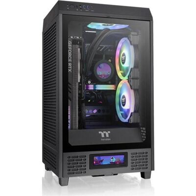 Thermaltake The Tower 200 (Mini-ITX), PC Gehäuse, Schwarz Thermaltake The Tower 200 (Mini-ITX), PC Gehäuse, Schwarz