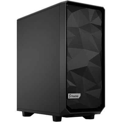 Fractal Meshify 2 Compact Black Solid (ATX, mATX, Mini-ITX), PC Gehäuse, Schwarz Fractal Meshify 2 Compact Black Solid (ATX, mATX, Mini-ITX), PC Gehäuse, Schwarz