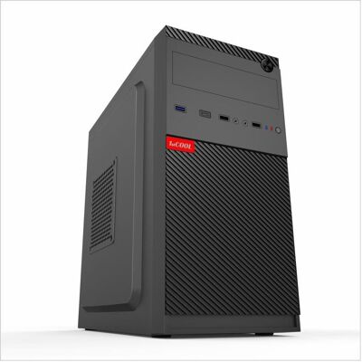 1st Cool 1stCOOL skříň STEP 5, micro tower, AU, USB 3.0, USB-C, bez zdroje, černá (mATX), PC Gehäuse, Schwarz 1st Cool 1stCOOL skříň STEP 5, micro tower, AU, USB 3.0, USB-C, bez zdroje, černá (mATX), PC Gehäuse, Schwarz