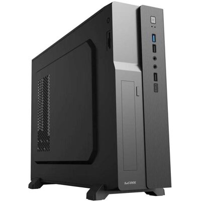 1st Cool 1stCOOL skříň COMPACT 1, Micro Tower, AU, USB 3.0, USB-C, CR, 1x 80mm Fan, černá (mATX), PC Gehäuse, Schwarz 1st Cool 1stCOOL skříň COMPACT 1, Micro Tower, AU, USB 3.0, USB-C, CR, 1x 80mm Fan, černá (mATX), PC Gehäuse, Schwarz