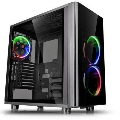 Thermaltake View 31 TG Housing (CA-1H8-00M1WN-00) (ATX, mATX, Mini-ITX), PC Gehäuse, Schwarz Thermaltake View 31 TG Housing (CA-1H8-00M1WN-00) (ATX, mATX, Mini-ITX), PC Gehäuse, Schwarz