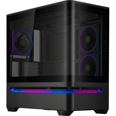 Asus Prime AP202 (mATX, Mini-ITX), PC Gehäuse, Schwarz Asus Prime AP202 (mATX, Mini-ITX), PC Gehäuse, Schwarz