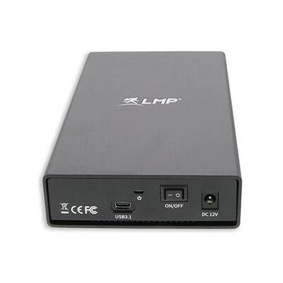LMP DataStore2 USB-C Gehäuse (3.5"), Festplattengehäuse, Silber LMP DataStore2 USB-C Gehäuse (3.5"), Festplattengehäuse, Silber