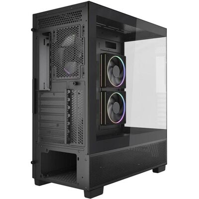 Gembird Computer components Gaming Computer Case Fornax X550 (ATX, E-ATX, ITX, mATX), PC Gehäuse, Schwarz Gembird Computer components Gaming Computer Case Fornax X550 (ATX, E-ATX, ITX, mATX), PC Gehäuse, Schwarz