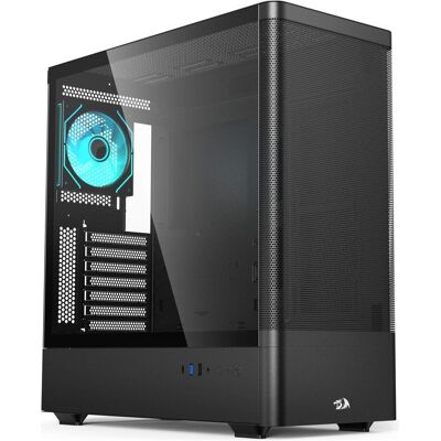 Redragon GC-627 (ATX, ITX, mATX), PC Gehäuse, Schwarz Redragon GC-627 (ATX, ITX, mATX), PC Gehäuse, Schwarz