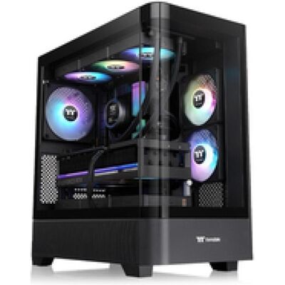 Thermaltake Midi View 290 Black (ATX, mATX, Mini-ITX), PC Gehäuse, Schwarz Thermaltake Midi View 290 Black (ATX, mATX, Mini-ITX), PC Gehäuse, Schwarz